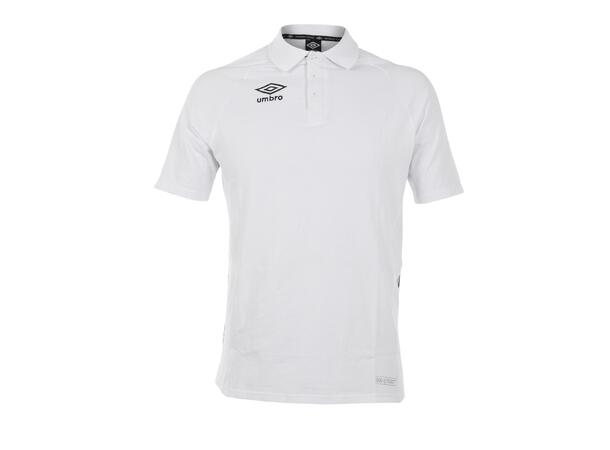 UMBRO UX-1 Polyester Pique Vit XS Pikétröja i funktionsmaterial 